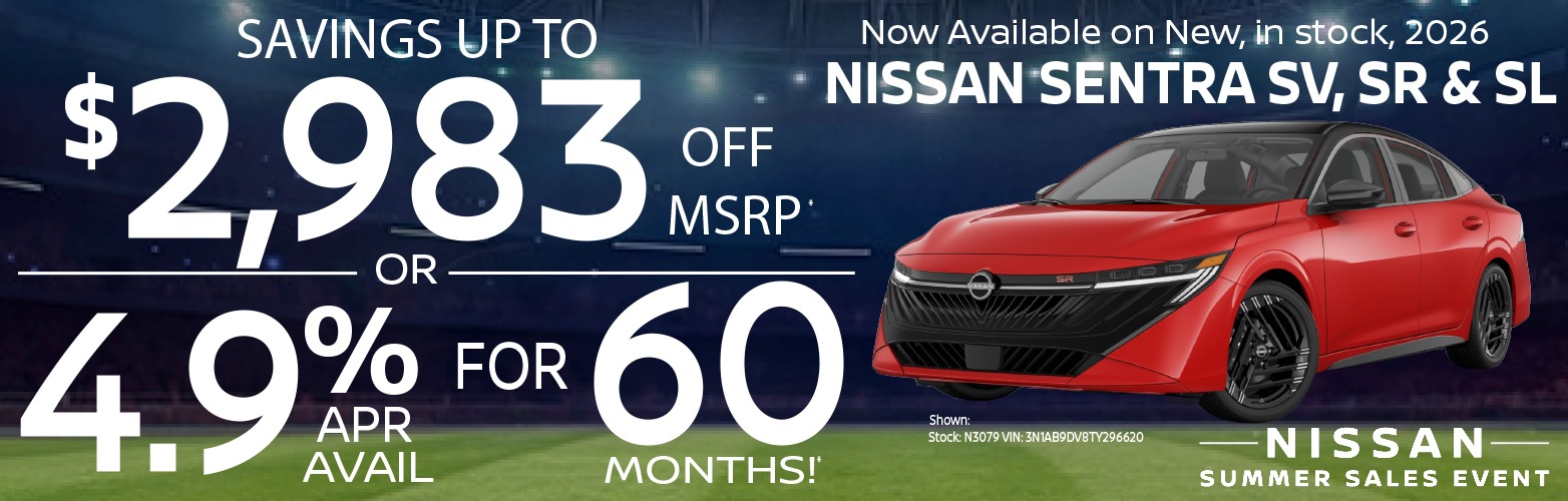 Sentra Discounts and Rate